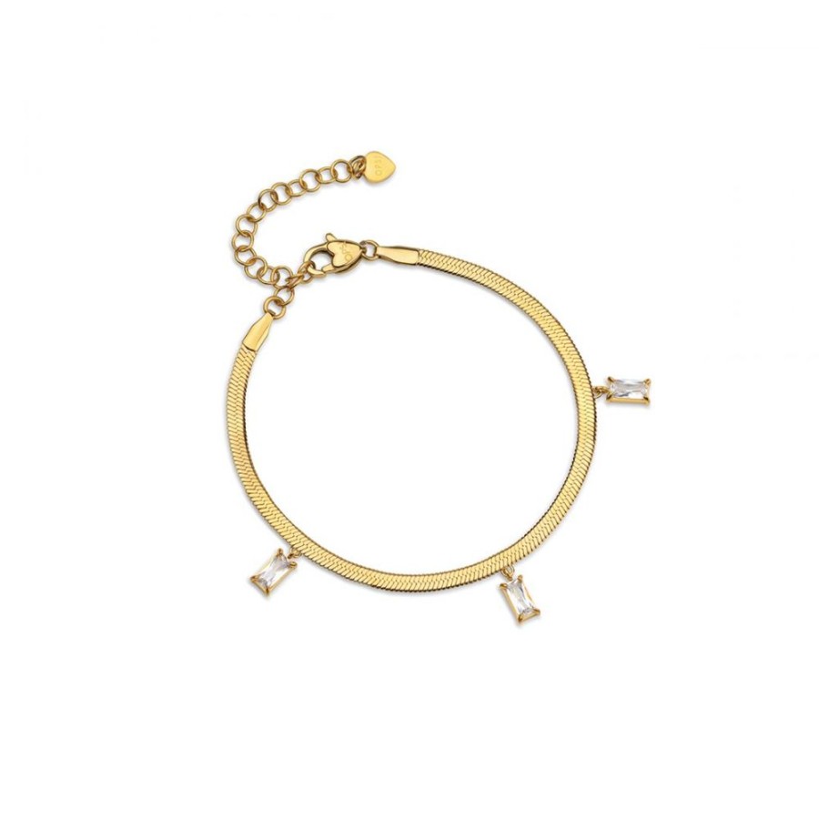 Gioielli Ops Objects  | Fable Crystal Bracciale Con Pietre Pendenti